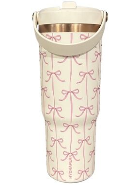 Hydrapeak Pink Bow Insulated Nomad Tumbler | Coquette Girl | Mother’s Day Gift